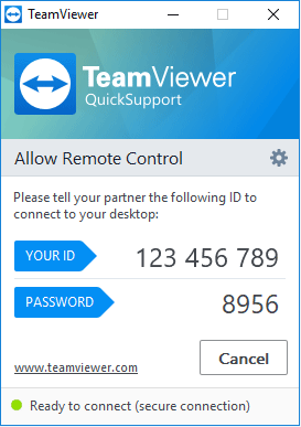 Team Viewer Quick Support